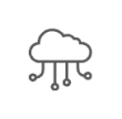 Icon - Digitale Infrastruktur - Cloud